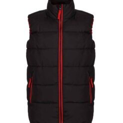 Regatta Kids Scholar Thermal Bodywarmer - Black/Classic Red, 34