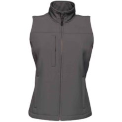 Regatta Ladies Flux Soft Shell Bodywarmer - Seal Grey/Seal Grey, 20