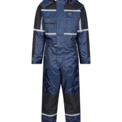 Regatta Pro Waterproof Insulated Coverall - Navy, 4XL