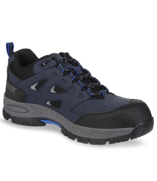 Regatta Safety Footwear Mudstone S1P Safety Trainers - Navy/Oxford Blue, 12