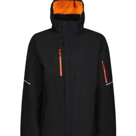 Regatta X-Pro Exosphere II Shell Jacket - Black/Magma Orange, 3XL