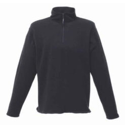 Regatta Zip Neck Micro Fleece - Seal Grey, 4XL