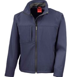 Result Classic Soft Shell Jacket - Navy, 4XL