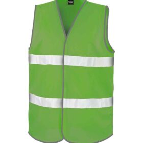 Result Core Enhanced Vis Vest - Lime Green, XXL