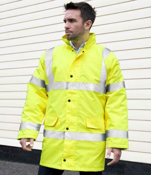 Result Core Hi-Vis Motorway Coat