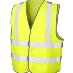 Result Core Hi-Vis Motorway Vest - Fluorescent Yellow, XXL/3XL