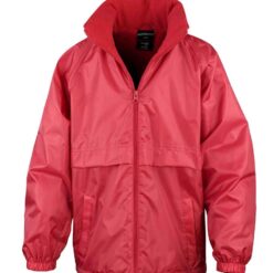 Result Core Kids Micro Fleece Lined Jacket - Red, 13-14