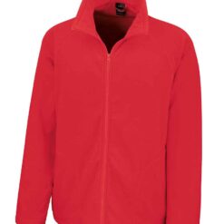 Result Core Micro Fleece Jacket - Red, 3XL