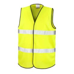 Result Core Motorist Hi-Vis Vest - Fluorescent Yellow, XXL