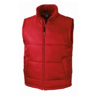 Result Core Padded Bodywarmer - Red, 3XL