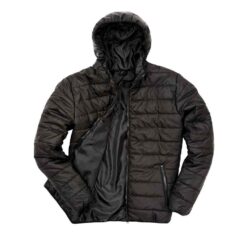 Result Core Soft Padded Jacket - Black/Black, 4XL