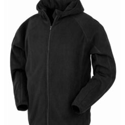 Result Genuine Recycled Hooded Micro Fleece Jacket - 3XL