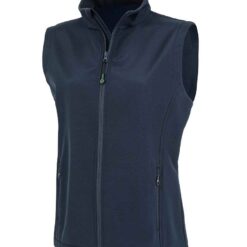 Result Genuine Recycled Ladies Printable Soft Shell Bodywarmer - Navy, XXL