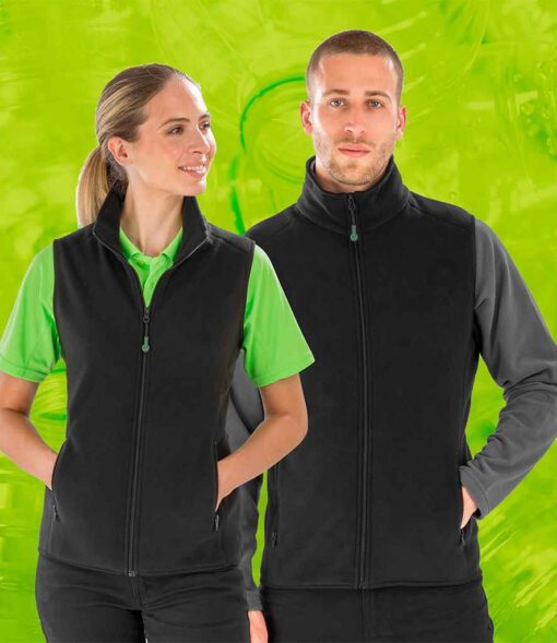 (product) Result Genuine Recycled Polarthermic Fleece Bodywarmer