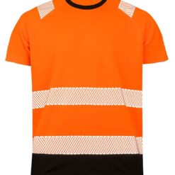 Result Genuine Recycled Safety T-Shirt - Fluorescent Orange, 4XL/5XL