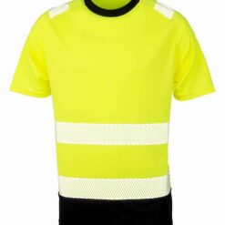 Result Genuine Recycled Safety T-Shirt - Fluorescent Yellow, 4XL/5XL