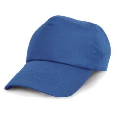 Result Kids Cotton Cap - Royal Blue