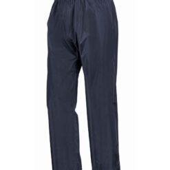 Result Kids Waterproof Jacket/Trouser Suit in Carry Bag - Navy, 11-12