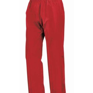 Result Kids Waterproof Jacket/Trouser Suit in Carry Bag - Red, 11-12