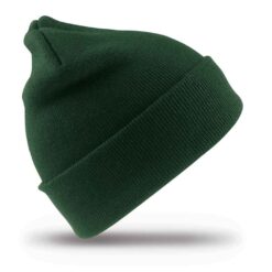 Result Kids Woolly Ski Hat - Bottle Green