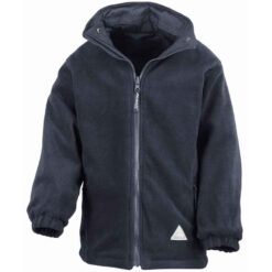 Result Kids/Youths Fleece Lined StormDri 4000 Jacket - Navy/Navy, 13-14
