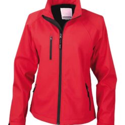 Result Ladies Base Layer Soft Shell Jacket - Red, XXL