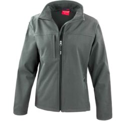 Result Ladies Classic Soft Shell Jacket - Grey, XXL18