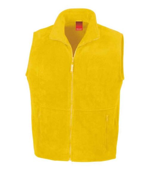 Result Polartherm™ Fleece Bodywarmer - Yellow, XXL