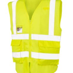 Result Safe-Guard Executive Cool Mesh Safety Vest - Fluorescent Yellow, 3XL