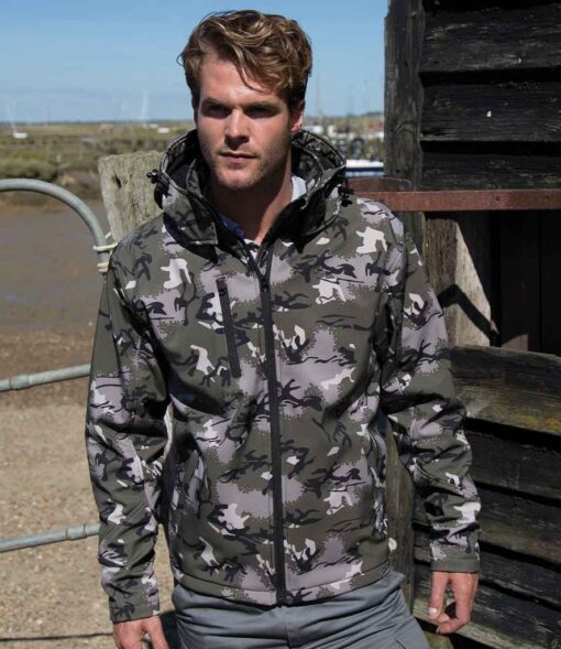 Result Urban Camo TX Performance Soft Shell Jacket