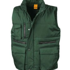 Result Work-Guard Lance Bodywarmer - Bottle Green, 3XL