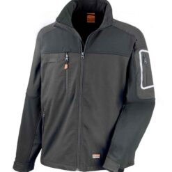 Result Work-Guard Sabre Soft Shell Jacket - Black, 4XL