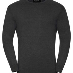 Russell Collection Cotton Acrylic Crew Neck Sweater