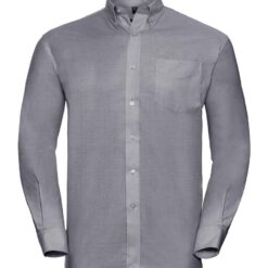 Russell Collection Long Sleeve Easy Care Oxford Shirt