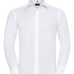 Russell Collection Long Sleeve Tailored Ultimate Non-Iron Shirt
