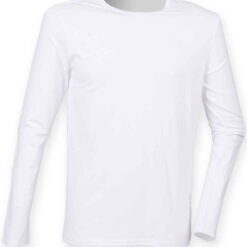 SF Clothing Feel Good Stretch Long Sleeve T-Shirt - White, XXL
