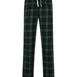 SF Clothing Tartan Lounge Pants - Navy/Green, XXL