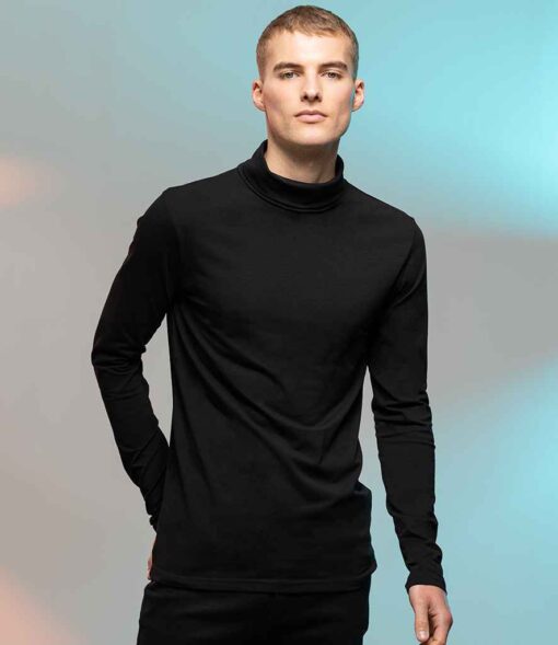 SF Men Feel Good Stretch Roll Neck Top