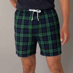 SF Men Tartan Lounge Shorts