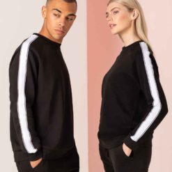 SF Unisex Contrast Raglan Sweatshirt