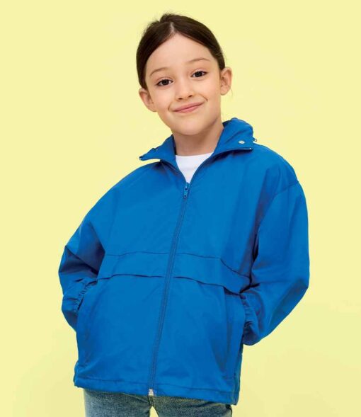 SOL'S Kids Surf Windbreaker Jacket