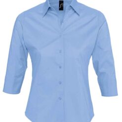 SOL'S Ladies Effect 3/4 Sleeve Fitted Shirt