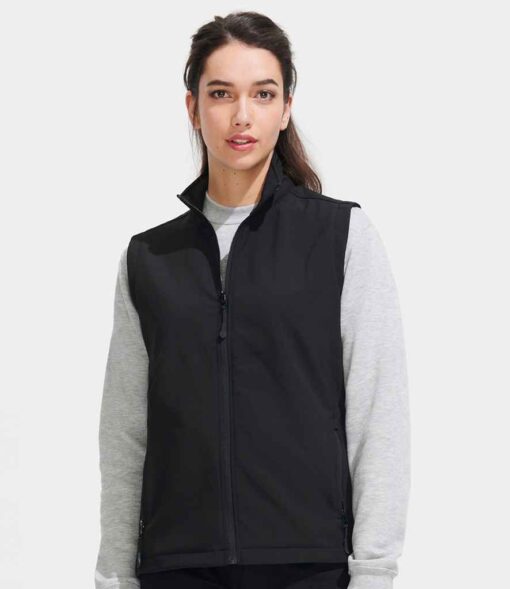 SOL'S Ladies Race Soft Shell Bodywarmer