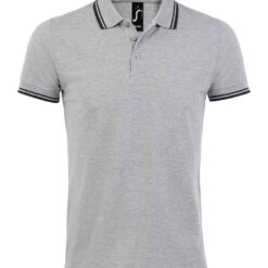 SOL'S Pasadena Tipped Cotton Piqué Polo Shirt