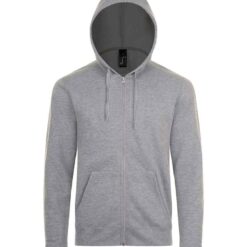 SOL'S Stone Zip Hooded Sweatshirt