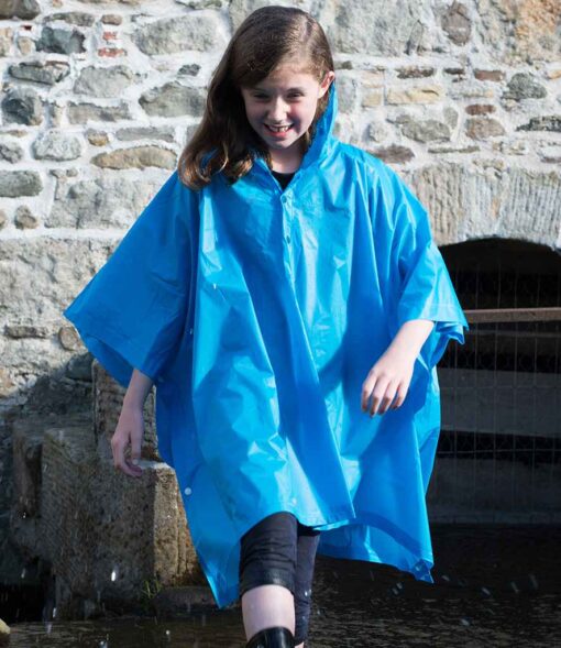 Splashmacs Kids Rain Poncho