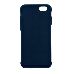 iPhone 6/6S - Black Inner & White Carbon Mobile Case with Screen Protector