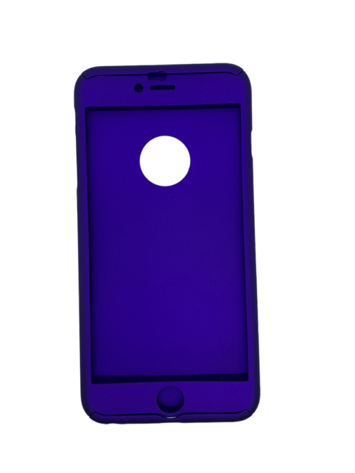 iPhone 6/6S Plus - Purple Mobile Case with Screen Protector