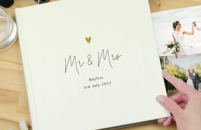 Personalised Wedding Photo album