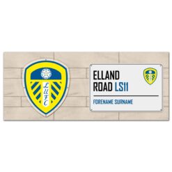 Leeds United FC Street Sign Mug